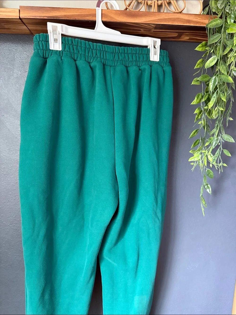 Comfrt Teal Green Jogger Sweatpants Bottoms - Picture 6 of 6